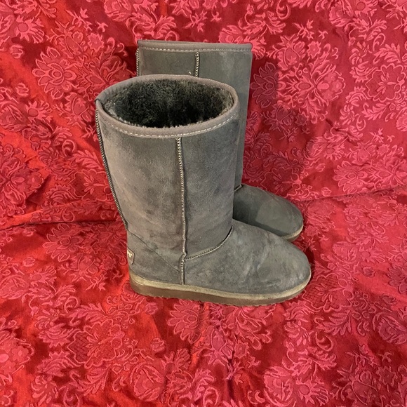 UGG Boots Tall Classic Unisex Australian Double Face Sheepskin SHEEPS AUSTRALIA long boots